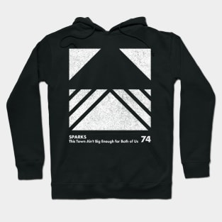 Sparks / Minimal Graphic Design Tribute Hoodie